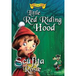 Scufita Rosie Little Red Riding HoodColectia Povesti bilingve Englez-Roman ii ajuta pe copii sa invete limba engleza cu ajutorul povestilorAjuta la dezvoltarea memoriei gandirii si motricitatii secundareDescopera povestea Scufitei Rosii cu ajutorul acestei cartiTextul este citet si usor de urmaritCartea este deosebit de frumos ilustrata