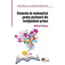 Lucrarea de fa&355;&259; se înscrie pe linia reformei înv&259;&355;&259;mântului superior românesc chemat s&259; se alinieze la cel european inclusiv în domeniul preg&259;tirii cadrelor didactice pentru înv&259;&355;&259;mântul pre&351;colar &351;i pentru cel primarÎn acest context înv&259;&355;area matematicii cap&259;t&259; conota&355;ii noi pe care trebuie s&259; le cunoasc&259; atât cadrele didactice 