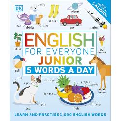 An essential vocabulary builder for young children that teaches and tests five new words each day for five days a week over one yearPacked full of useful everyday vocabulary this visual reference book will capture the imagination of little learners and encourage a love for learning their first English words The book presents your child with 5 new words to learn and practise each day for four days then tests these words through a variety of interactive exercises on day five 