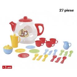 Jucarie de Rol Set de ceai in ceainic 27 piese CB44308