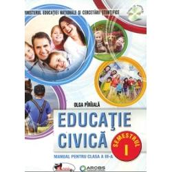 Manualul de Educa&539;ie civic&259; pentru clasa a III-a autoare Olga Pîrîial&259; propune un demers didactic echilibrat în cadrul c&259;ruia informa&355;ia relevant&259; pentru dobândirea competen&355;elor specifice este abordat&259; în contexte semnificative de înv&259;&355;are actuale familiare universului referen&355;ial al copiluluibr stylecolor 686868; text-align justify; 