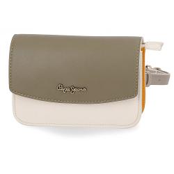 Borseta Geanta umar dama Pepe Jeans Mona verde 18x12x5 cm 75549.61