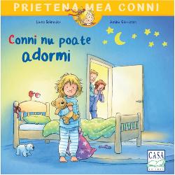 E ora de culcare spun mama &537;i tata Dar Conninu este deloc obosit&259; În plus Iacob este înc&259;treaz &537;i el este mult mai mic decât ea &536;i nicimama &537;i tata nu merg înc&259; la culcare Dar dinfericire în cele din urm&259; Conni adoarme lini&537;tit&259;