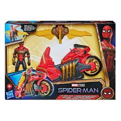 Porneste in aventuri interesante cu Spider-man Cu seria de jucarii inspirata din filmul Omul Paianjen copiii pot recrea scene pline de actiune de aruncare a panzei catarare pe pereti si omul paianjen intampinand noi provocari si inamici Copiii se vor putea imagina in aventuri eroice cu figurina om-paianjen de 15 cm inaltime si motocicleta super-paianjen inspirata din filmul om-paianjen care face parte din universul cinematografic minune