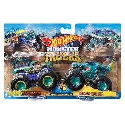 Monster Truck Set 2 Masini Scara 1 La 64 Wrexplorer Si Mega Wrex MTFYJ64 HDG16