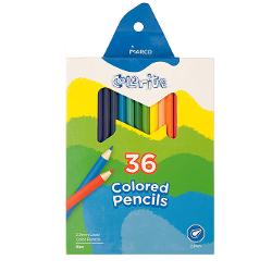 Creioane colorate  set 36 culori      Diametru grif 29mm Nu sunt recomandate copiilor cu virsta sub 3 ani    