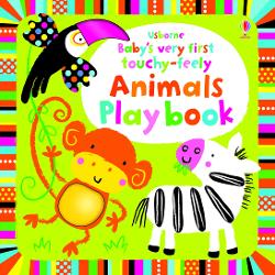 This is a delightful animal-themed companion to Babys Very First Touchy - Feely Playbook The pages are specially designed to be visually stimulating with simple colourful illustrations and lots of things to look at Babies will love spotting the animals exploring the touchy-feely textures running their fingers along diecut lines and peeping though holes