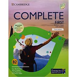 Complete First 3rd edition is the most thorough preparation for B2 First Complete is trusted by millions of candidates worldwide This course allows you to maximise performance with the Complete approach to language development and exam training Build confidence through our unique understanding of the exam and insights from previous candidate performance and the Complete exam journey for successful and stress-free outcomes The Workbook provides further practice of language and vocabulary 