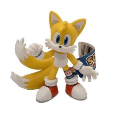 Figurina Comansi Sonic-TailsMiles Prower este cunoscut si sub porecla de Tails este un personaj fictiv din seria Sega Sonic the Hedgehog Tails apare si in propria sa serie spin-off benzi desenate desene animate si filme El este al doilea personaj care apare constant alaturi de Sonic Numele „Miles Prower” este un joc de cuvinte 