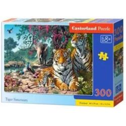 Puzzle cu 300 de piese Castorland - Tiger Sanctuary 30484