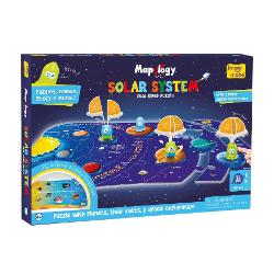 Puzzle cu Doua Fete - Sistemul Solar MP32