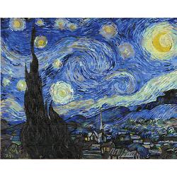 Set pictura pe numere panza Noapte instelata Vincent Van Gogh 40x50 cmDimensiuni 40 x 50 x 15 cmMaterial panza 70 poliester  30 bumbac vopseluri acriliceCauti un mod original de a-ti petrece timpul acasa fara sa te plictisesti Porneste intr-o noua aventura si creaza si tu acest tablou in culori calde cu titlul Noapte instelata Vincent Van Gogh 40x50 cm cu ajutorul materialelor incluse in acest set de pictura pe numere pentru adulti Totul este deja setat 