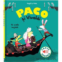 Descoper&259; al&259;turi de Paco muzica lui VivaldiCe înv&259;&539;&259;m din Paco &537;i VivaldiAceast&259; carte muzical&259; pentru copii îi poart&259; pe tinerii cititori într-o experien&539;&259; unic&259;Paco ajunge în Italia pentru a participa la Carnavalul de la Vene&539;ia Aici întâlne&537;te un nou prieten pe Enzo un ghid 