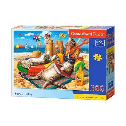 Puzzle de 300 de piese cu Summer Vibes Dimensiuni cutie 325×225×5cm Dimensiune puzzle 40×29cm Pentru cei cu varste de peste 8 ani