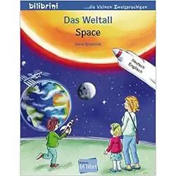 Das Weltall Kinderbuch deutsch-english