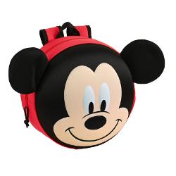 Dimensiuni 285x285x10 cmGreutate 285 gr;Material 100 PoliesterRucsacul rotund 3D Mickey Mouse este ideal pentru gradinita dar si pentru micile plimbari in parc sau calatorii Vrei ca micutul tau sa fie in pas cu moda Rucsacul pentru baieti Mickey Mouse il va ajuta sa ia cu el tot ce are nevoie indiferent unde il poarta sa fie 