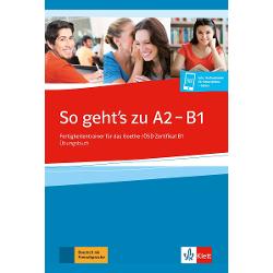 Zum Inhalt gezielte Vorbereitung auf das Goethe-ÖSD-Zertifikat B1für Ihren Deutschkurs und für SelbstlernerDas Übungsbuch enthältschrittweises Training der vier Fertigkeiten in thematischen Kontextenalle Themenfelder und Aufgabentypen des Goethe-ÖSD-Zertifikats 