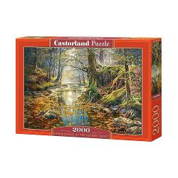 Puzzle de 2000 de piese cu Toamna in Padure Cutia are dimensiunile de 35×265×5 cm iar puzzle-ul are 92×68 cm Recomandat celor cu vârste de peste 9 ani