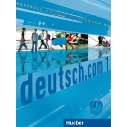 Libro de alumno que corresponde al nivel europeo A1 perteneciente a la serie deutschcom curso de alemán para la ESO que aprovecha los conocimientos del inglés y de la lengua materna 