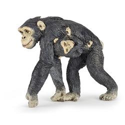 Figurina Cimpanzeu si pui poate fi o jucarie educationala pentru copii dar si o piesa de colectie pentru pasionatii fara varstaJucaria nu contine substante toxiceDimensiuni6 x 25x 55 cm