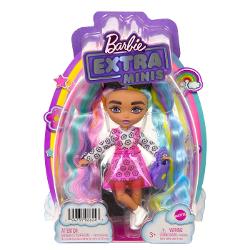 Barbie Papusa Barbie Extra Mini Cu Par Curcubeu MTHGP62_HHF82