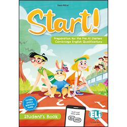 Start is designed to help students to prepare for the Pre A1 Starters of the Cambridge English QualificationsIt is written for young learners between the ages of 7 and 10 The materials fully address the learning styles interests and motivation of this age group by providing engaging activities to introduce new language with plenty of opportunities to practise language and skills Start Preparation for the Pre A1 Starters Cambridge English Qualifications is very 