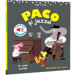 Descoper&259; cu Paco instrumentele muzicale specifice jazzuluiCe înv&259;&539;&259;m din Paco &537;i jazzulCartea sonor&259; le ofer&259; copiilor &537;i p&259;rin&539;ilor o întâlnire ludic&259; interactiv&259; &537;i plin&259; de ritmÎn aceast&259; poveste Paco c&259;l&259;tore&537;te la New Orleans ora&537;ul jazzului C&259;&539;elul meloman &537;i-a luat 