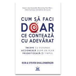 În studiul nostru desf&259;&537;urat pe 1260 de manageri &537;i directori din peste 108 de organiza&539;ii diferite 68 dintre ace&537;tia au declarat c&259; provocarea cea mai mare a lor este prioritizarea timpului De altfel 80 dintre cei intervieva&539;i nu aveau un proces pentru planificare sau pentru a se asigura c&259; se concentreaz&259; pe ceea ce conteaz&259; cu adev&259;rat În aceast&259; carte afli cum trei obiceiuri te vor ajuta s&259; te concentrezi 