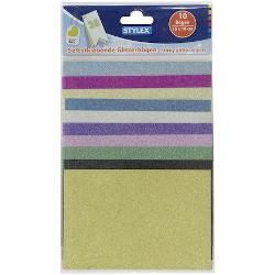 Hartie autoadeziva cu glitter-10x15 cm-10 coli 46454