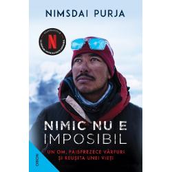 Alpinistul nepalez Nims Purja a reu&537;it s&259; escaladeze toate cele paisprezece vârfuri de peste 8000 de metri din mun&539;ii Himalaya &537;i Karakorum în mai pu&539;in de &537;apte luni recordul anterior fiind de aproape opt ani În acest memoir palpitant Purja dezv&259;luie cum experien&539;a sa de via&539;&259; din Nepal &537;i antrenamentul ca soldat în unit&259;&539;ile de elit&259; ale Armatei Britanice i-au permis s&259; 