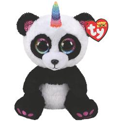 Jucarie de plus TY Beanie Boos - Paris panda unicorn 24 cm TY36478