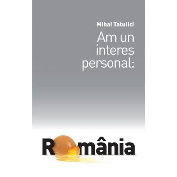 Volumul contine o radiografie a ultimilor 100 de ani din istoria moderna a statului roman Se analizeaza pe de o parte functionarea institutiilor statului si pe de alta parte abaterile de la o factura psihica unitara a natiunii romane Aceasta analiza sociala si antropologica demonstreaza cu argumente ca statul roman are defecte majore din constructia primara defecte care nu permit nici reconstructia si nici emanciparea personalului din institutia numita stat In aceeasi situatie se afla si 