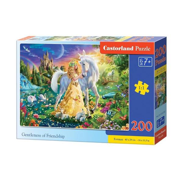 Puzzle de 200 piese cu Gentleness of Friendship Puzzle-ul are dimensiunile 40 x 29 cm Pentru varste peste 7 ani