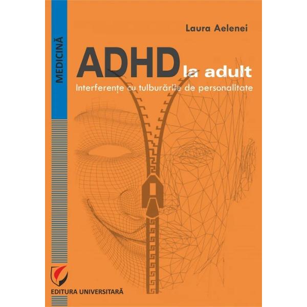 Lucrarea de fata se refera la tulburarea cu deficit de atentie hiperactivitate la adult ADHD abordand relatia dintre aceasta si tulburarile de personalitate ADHD considerata pana in ultimii ani o afectiune a copilariei dupa noua clasificare a bolilor psihice -DSM-5 este intalnita mult mai frecvent la adultProblematica discutata este cercetata pe larg in literatura de specialitate in ultima perioada fiind un subiect de interes tinand cont de faptul ca daca la multe grupe 