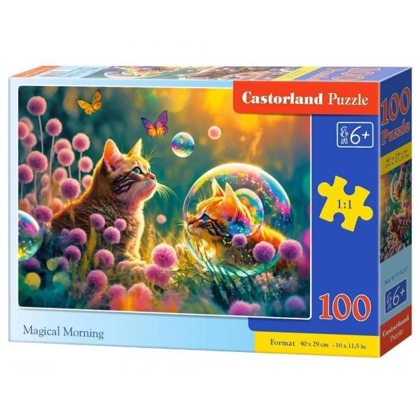 Puzzle 100 piese Magical Morning 111237 Libraria CLB
