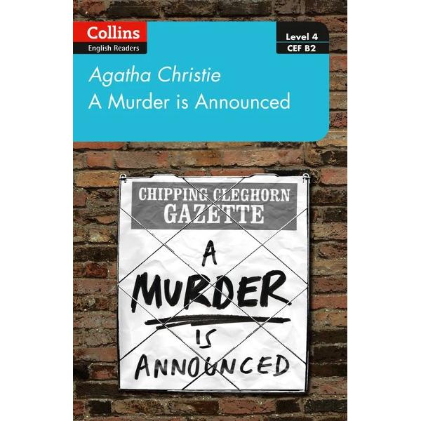 Collins brings the Queen of Crime Agatha Christie to English language learnersCollins brings the Queen of Crime Agatha Christie to English language learnersAgatha Christie is the most widely published author of all time and in any language Now Collins hasadapted her famous detective novels for English language learners These readers have beencarefully adapted using the Collins COBUILD grading scheme to ensure that the language is at thecorrect level 