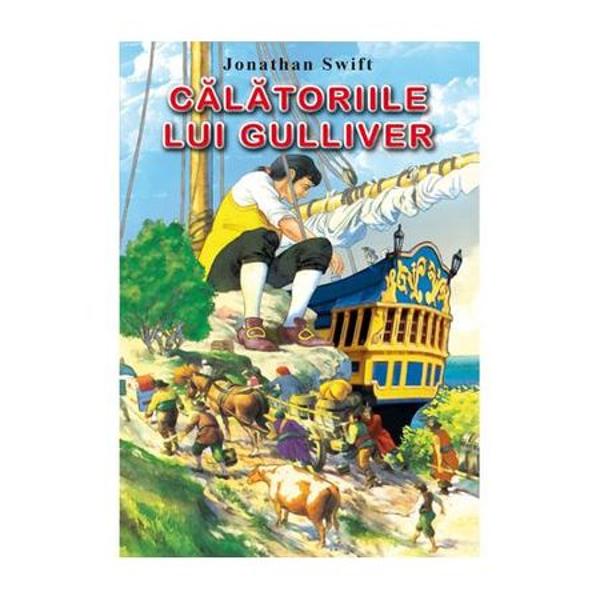 „Calatoriile lui Gulliver” este un roman in patru parti capodopera a scriitorului anglo-irlandez Jonathan Swift scris sub pseudonimul de Dr Lemuel Gulliver in care fantezia autorului se impleteste cu o aspra satira sociala Opera este pe nedrept considerata de unii chiar si in zilele noastre drept „literatura pentru copii” in realitate este vorba de una din cele mai semni&64257; cative creatii ale literaturii engleze din perioada de inceput a iluminismului 