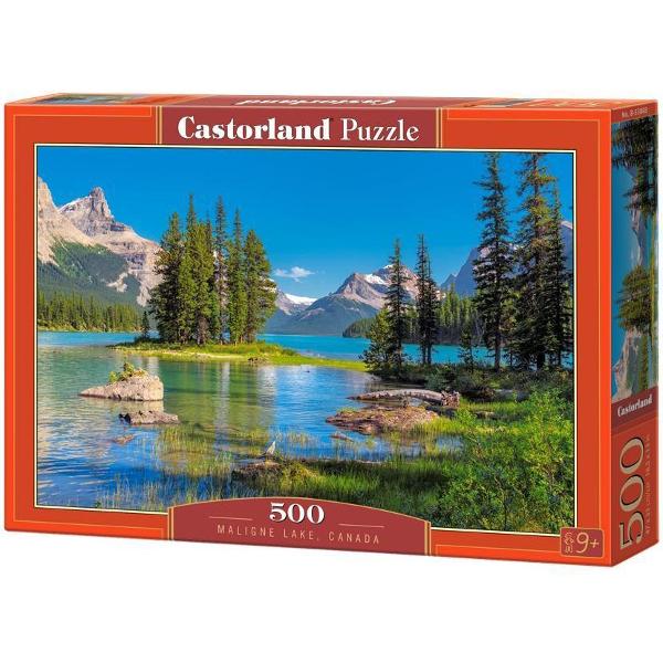 Puzzle cu 500 de piese Castorland - Maligne Lake Canada