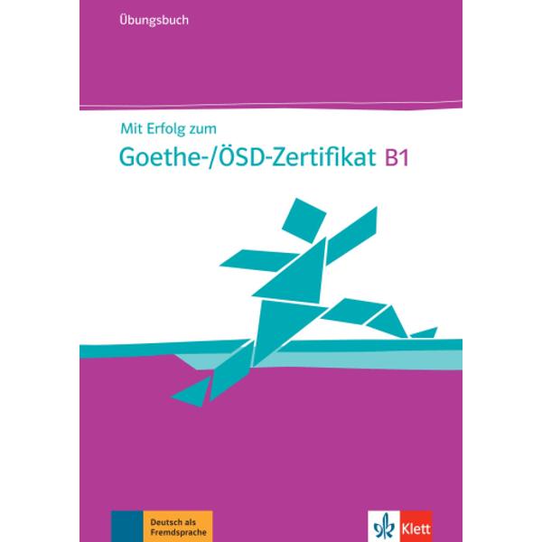 Mit Erfolg zum Goethe-ÖSD-Zertifikat B1Gezielte Vorbereitung auf die B1-Prüfung von Goethe-Institut und ÖSDFür Ihren Deutschkurs und für SelbstlernerDas Übungsbuch enthältalle Informationen zur Prüfungein ausführliches Trainingsprogramm zu allen Prüfungsteilenzahlreiche Tipps und Lösungsstrategienzwei Kapitel zur 