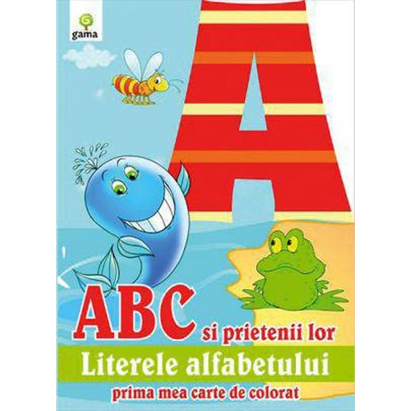 „ABC &537;i prietenii s&259;i” este o carte de colorat pentru copiii care doresc nu doar s&259; coloreze ci &537;i s&259; înve&539;e în joac&259; literele alfabetului Desenele de mari dimensiuni cu forme clare &537;i linii precise le vor permite copiilor s&259; fac&259; primii pa&537;i în exersarea talentului artistic Fiecare desen este înso&539;it de versuri simpatice