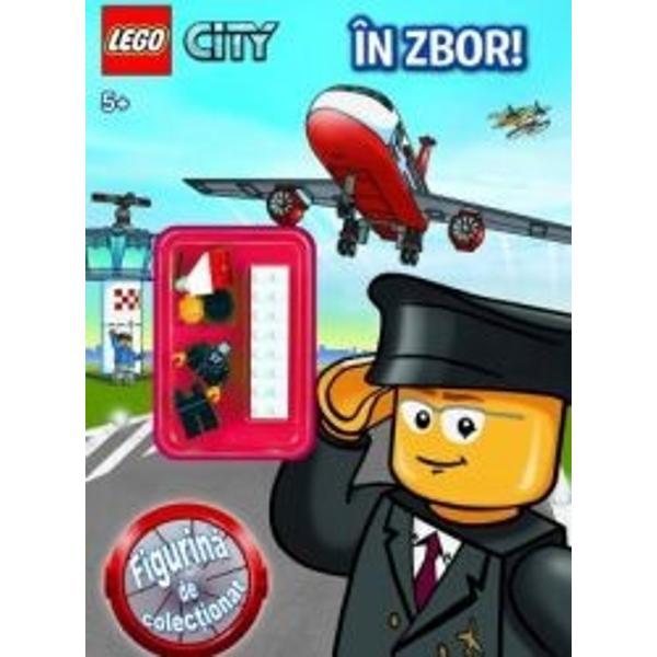 La Aeroportul din Orasul LEGO se intampla lucruri ciudateAjuta-I pe seful controlorilor de trafic sa rezolve misterul care a dus la disparitia turnului de control Rezolva ghicitorile si te vei distra pe cinste Esti gata de actiuneNu uita Cartea contine o minifigurina cu eroul din poveste