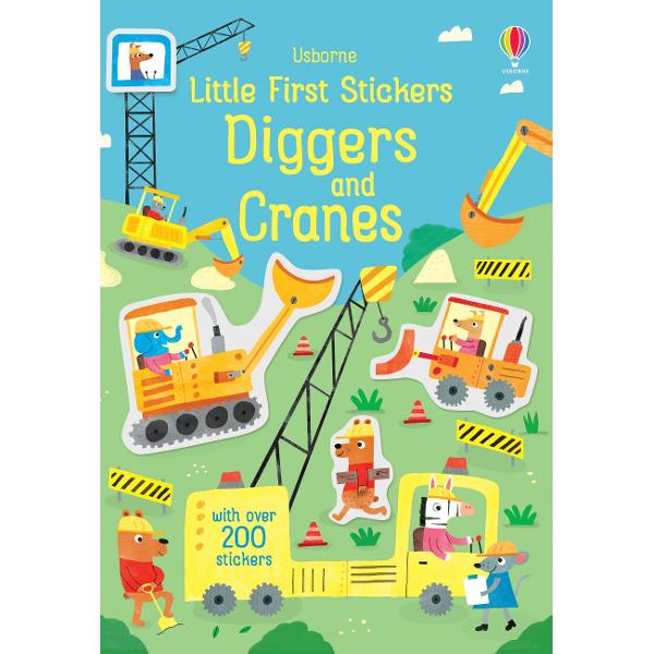 Create a playground mine a quarry and demolish a building in this entertaining activity book for young children There are over 200 stickers of diggers cranes trucks and workers to add to the building sites