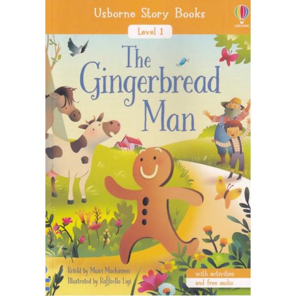 The Gingerbread Man story book