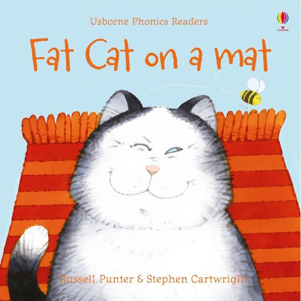 Fat cat is snuggled up on his mat and just wont budge Find out why in this entertaining story for beginner readers with simple rhyming text and stylish illustrations throughout A delight to share with young children or for beginner readers to read themselves with parent’s notes on phonics at the back