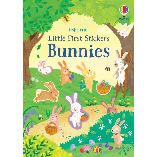 Help the busy bunnies get ready for Easter Whether its baking tasty treats hunting for Easter eggs planting colourful spring flowers or making Easter bonnets there are lots of exciting stickers to add to every scene 