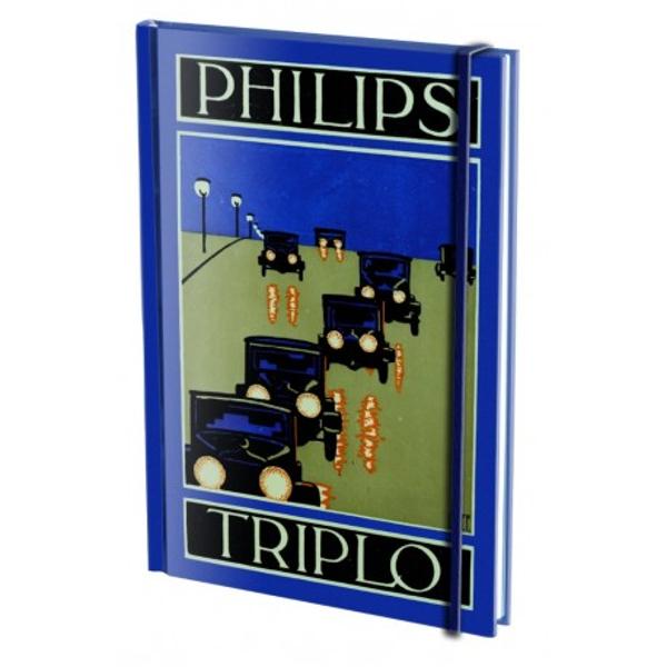Agenda A6 Triplo Philips Museum este un accesoriu minunat confectionat cu mare atentie la detalii si delicatete Agenda este protejata de o coperta groasa de carton care e este ilustrata cu reproducerea unei opere de arta exceptionaleCele 144 de pagini 72 dictando si 72 veline sunt ideale pentru a va nota fiecare 