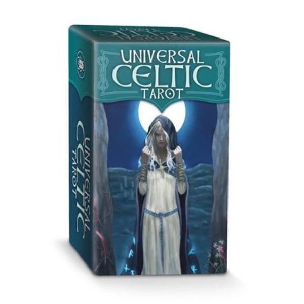 The mini version of the Universal Celtic TarotThis deck combines the tradition of tarot with ancient Celtic legends to create a powerfully magical atmosphere Based on traditional meanings these cards open a world of meaning and wisdom of intricacy and insight to bring your readings to a new and deeper level Let your eyes and your mind travel through this mystical world78 full colour mini tarot cards and instructions