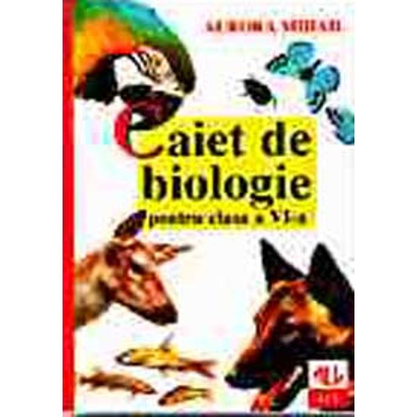 Biologie caiet clasa a VI-a - Mihail