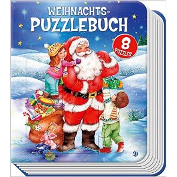 Stimmungsvolle Geschichten und 8 Puzzles mit zauberhaft-weihnachtlichen Motiven werden alle Kinderherzen höher schlagen lassen