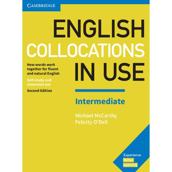 Improve your fluency and sound more natural in EnglishCollocations are combinations of words which frequently appear together This book contains explanations and practice of English collocations for intermediate-level B1 to B2 learners of English Perfect for both self-study and classroom activities Learn collocations in context with lots of different topics including Using the Internet and Presentations Be confident about what you are learning thanks to Cambridge 